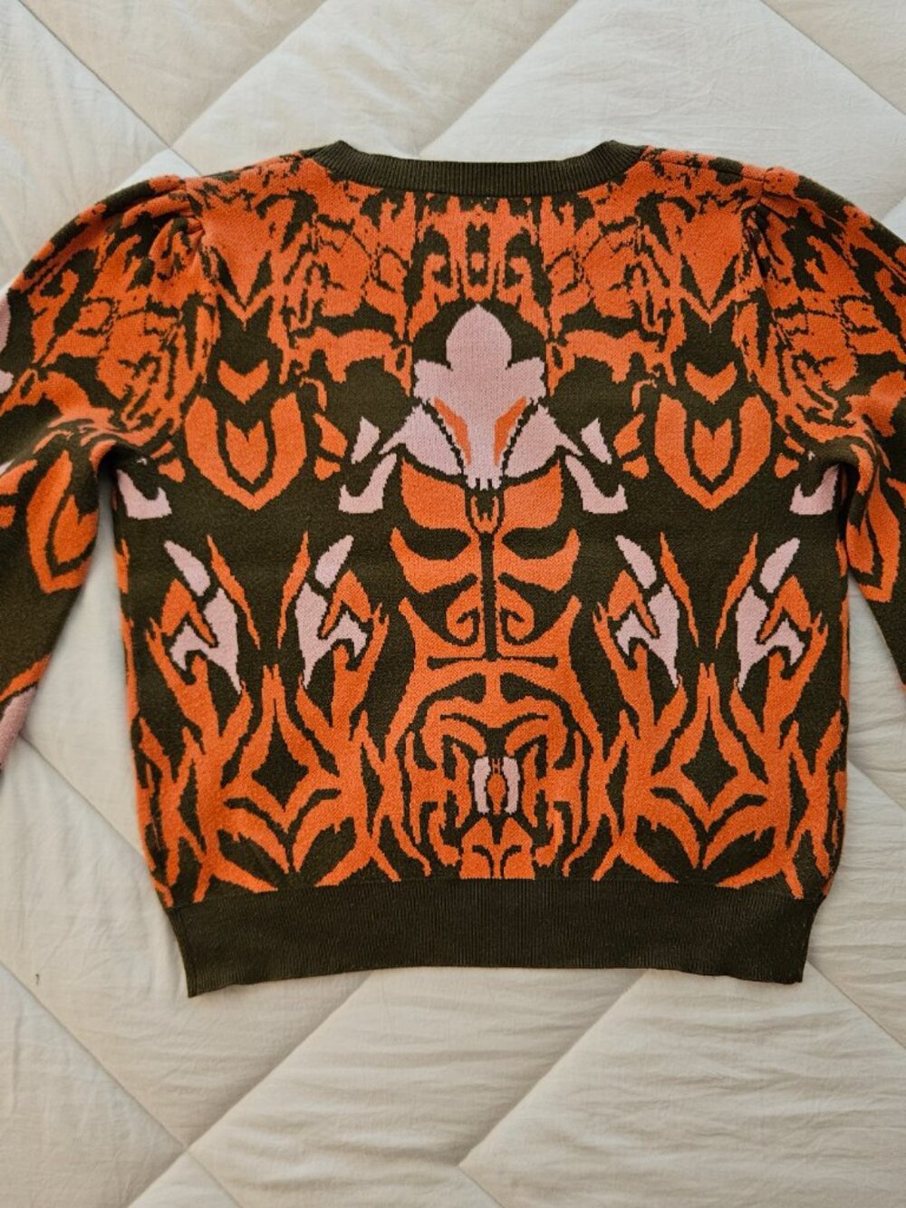 Patterned sweater Voy - Picture 3 of 3